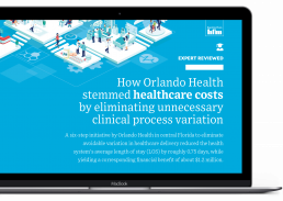 laptop view of the article from insights on Claro Healthcare