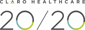 Claro Healthcare 20/20 logo