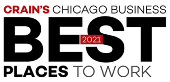 logo for Crain's Chicago Business Best 2021 Places to Work